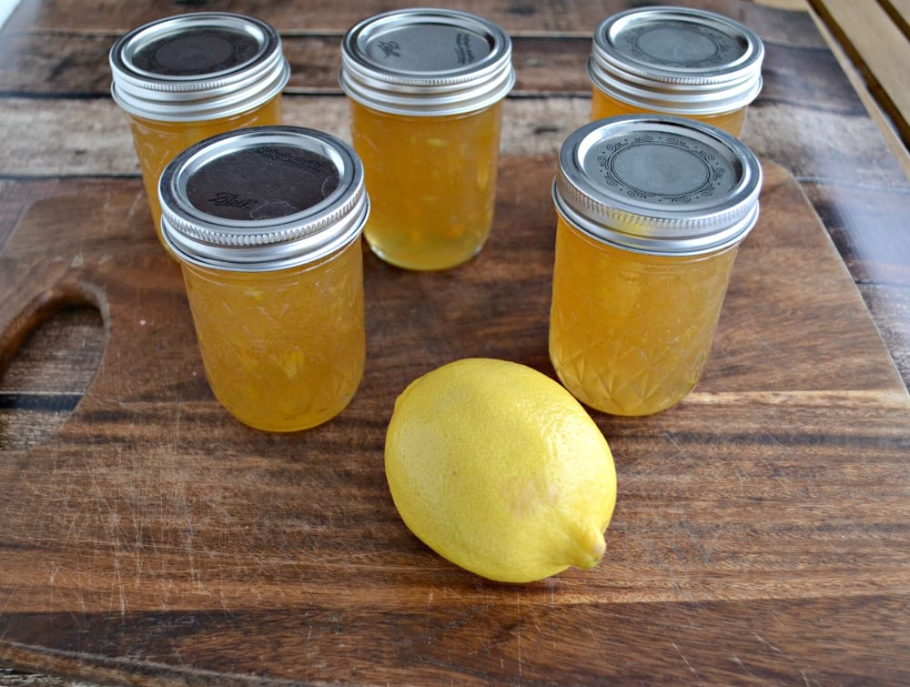 Lemon Ginger Marmalade from Hezzi-D's Books and Cooks