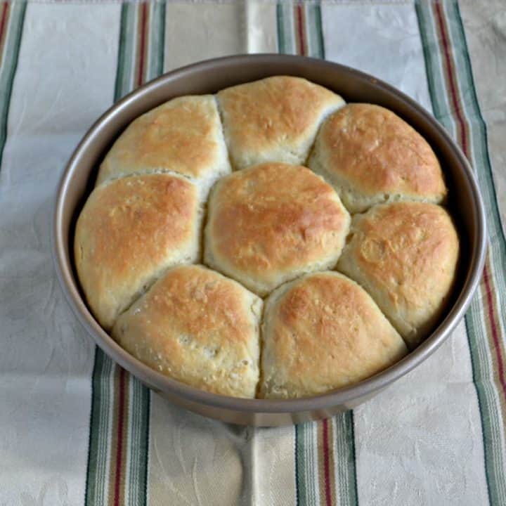 Delicious Homemade No Knead DInner Rolls perfect for Thanksgiving