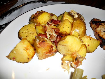 Oven Roasted Potatoes with Bacon and Cheese