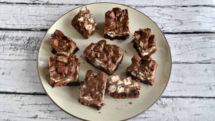 Rocky Road Cookie Fudge Bars A Review Of Dessert Mash Ups Hezzi D S Books And Cooks
