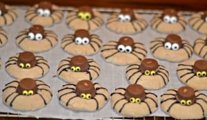 FUn Spider Cookies are perfect for Halloween!