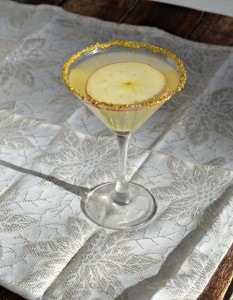 Apple Ginger Martini | Hezzi-D's Books and Cooks