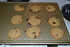 Brown Butter Salted Carmale and Chocolate Cookies