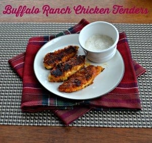 Delicious and crispy Buffalo Ranch Chicken Tenders