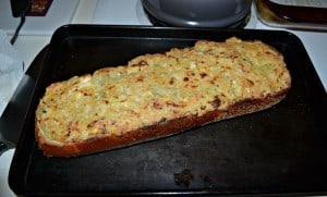 Crab Artichoke Bread is a hearty appetizer that will wow your crowd!