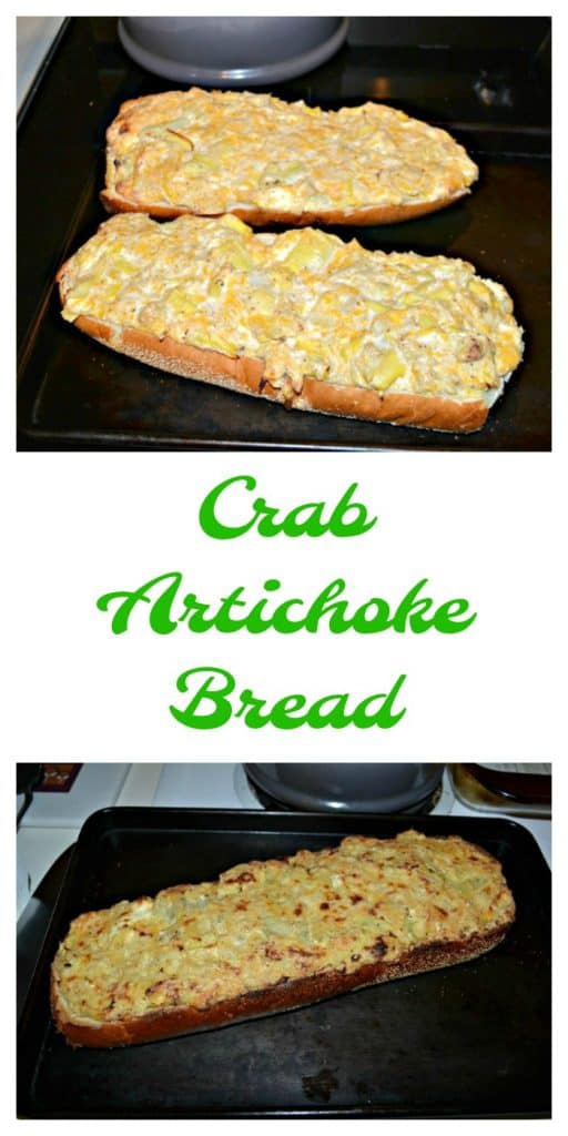 Crab Artichoke Bread