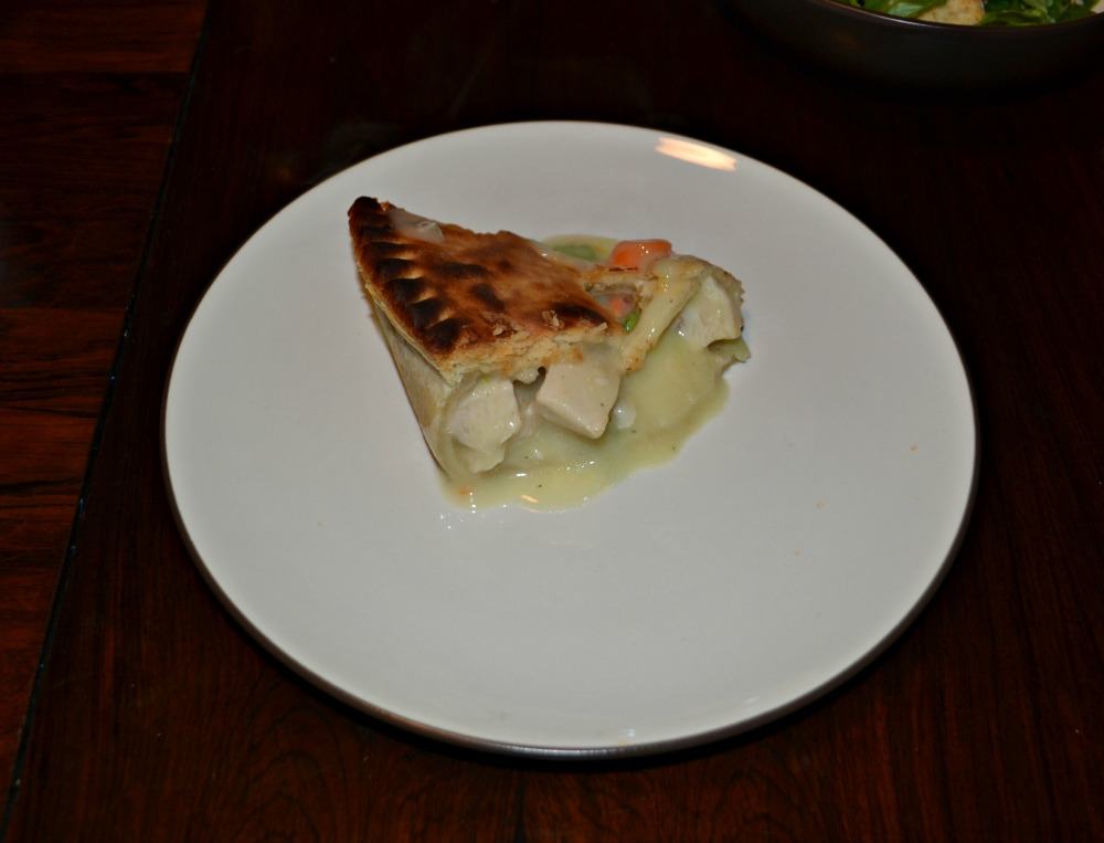 Warm Up with a slice of Marie Callender's Chicken Pot Pie