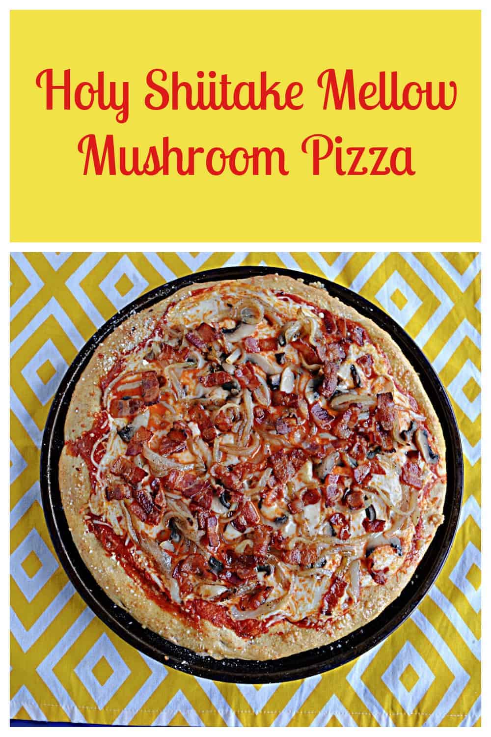 Holy Shiitake Mellow Mushroom Pizza