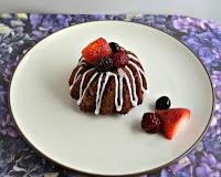 Chocolate Berry Bundt Cake #BundtAMonth