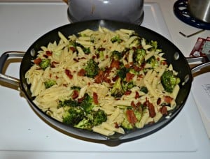 An easy pasta dish, you will love this weekday Roasted Broccoli Carbonara