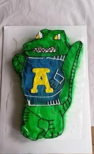 Allegheny Alligator Groom's Cake!