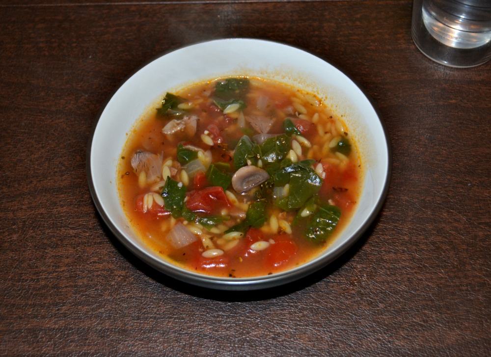 Hearty and delicious Lamb and Orzo Soup