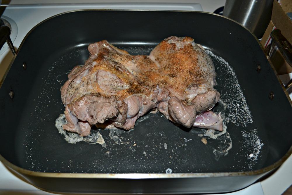 Roasted Semi-Boneless Leg of Lamb