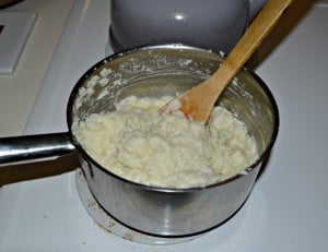Mashed Cauliflower with Parmesan Cheese