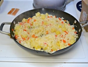 Delicious and flavorful Pineapple Fried Rice with Tofu