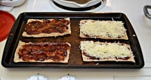 Making a BBQ Chicken Flatbread Pizza is easy!