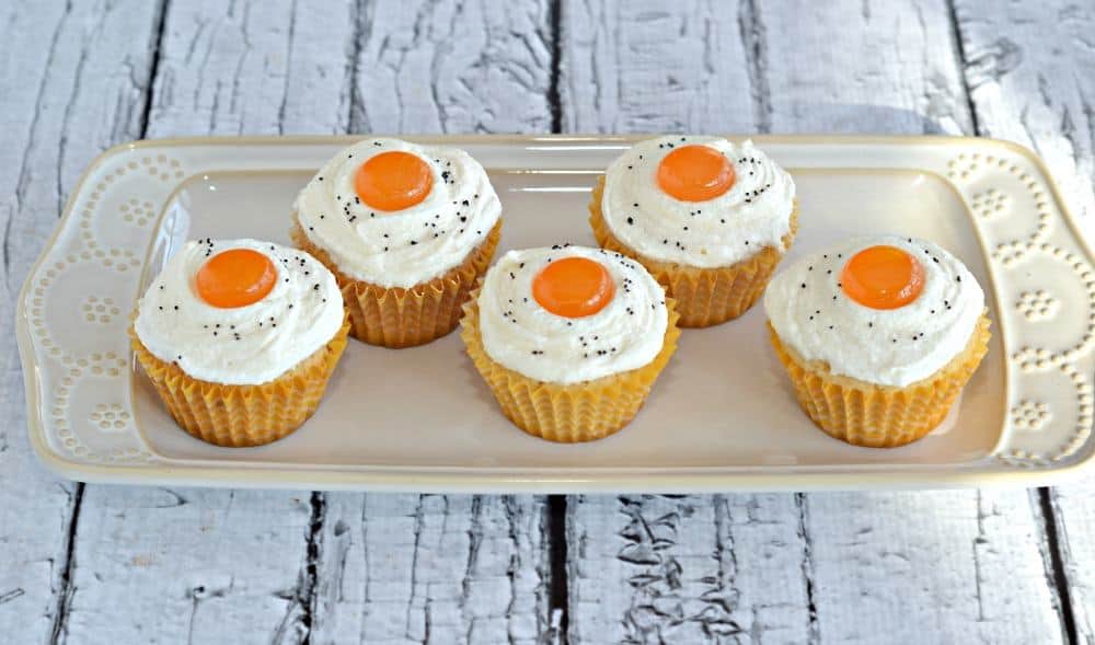 Bacon and Eggs Cupcakes is a fun and delicious cupcake