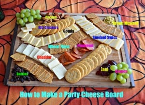 How to Make a Party Cheese Board is the easy way to make a cheese platter your guests will love