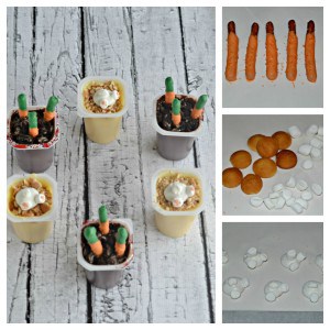 Easy to make Easter pudding cups are perfect for snacks or Easter dessert