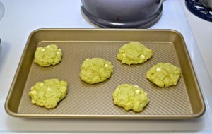 Key Lime White Chocolate Chip Cookies