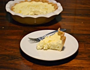 Lemon Cheesecake Pie from Hezzi-D's Books and Cooks