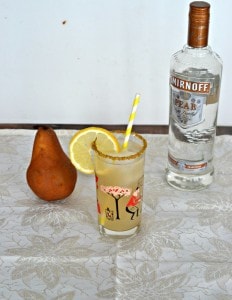 Pear Ginger Lemonade is a refreshing and tasty cocktail that's easy to make