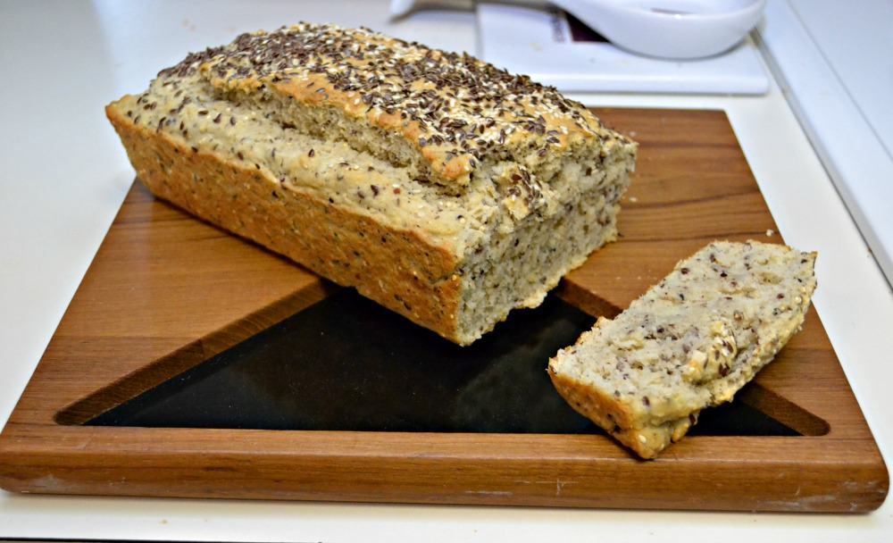 This Seeded Club Soda Bread requires no rising time and the texture is amazing!