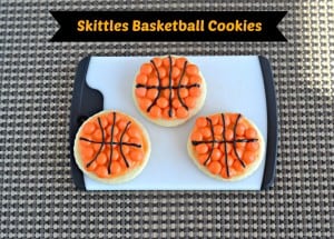 Easy to make and fun Stilles Basketball Cookies