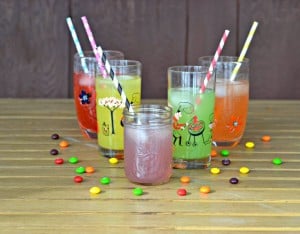 Fun and colorful Skittles Lemonade