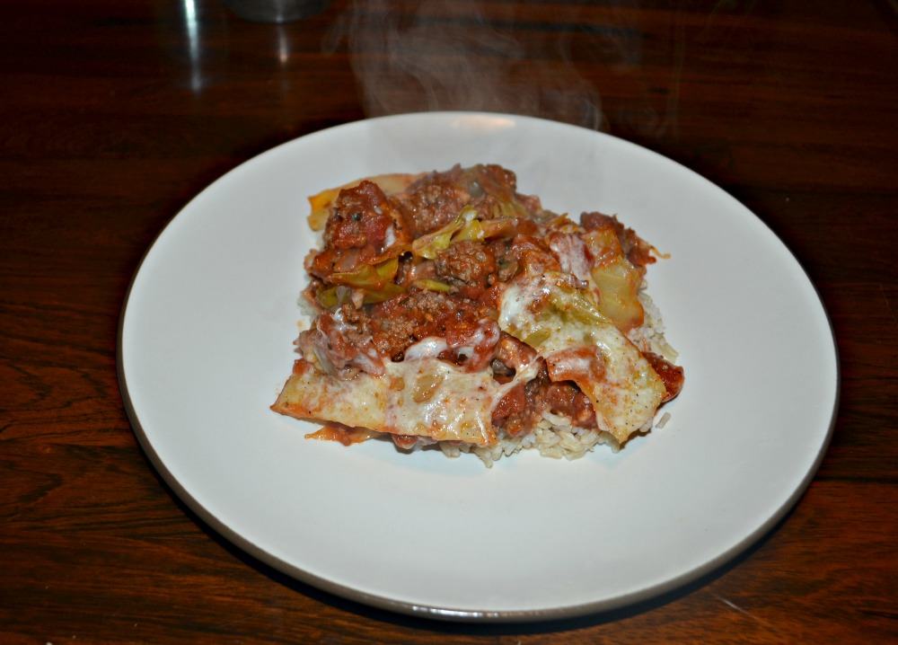 Unstuffed Cabbage Roll Casserole made easy on the stovetop