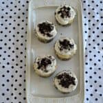 OREO cupcakes with a surprise at the bottom of the cake!