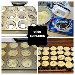 OREO cupcakes