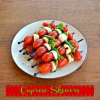 Caprese Skewers are the perfect fresh picnic snack