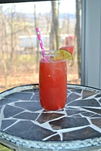 Watermelon Margaritas are delicious and refreshing.