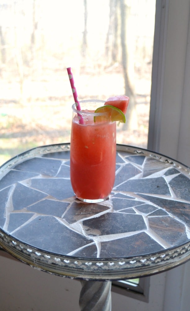 Watermelon Margaritas are the perfect summer cooler.