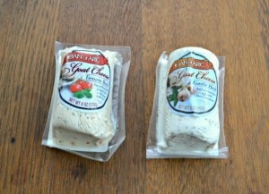 Joan of Arc Goat Cheese is delicious in appetizers, salads, and even entrees!