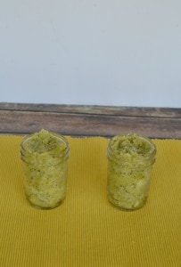 Lemon Mint Tea Sugar Scrub is great for smoothing out dry skin.