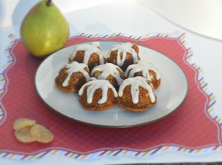 Spiced Pear Ginger Cookies