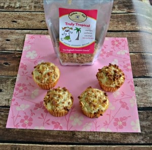 Tropical Granola Muffins are perfect for breakfast or a treat