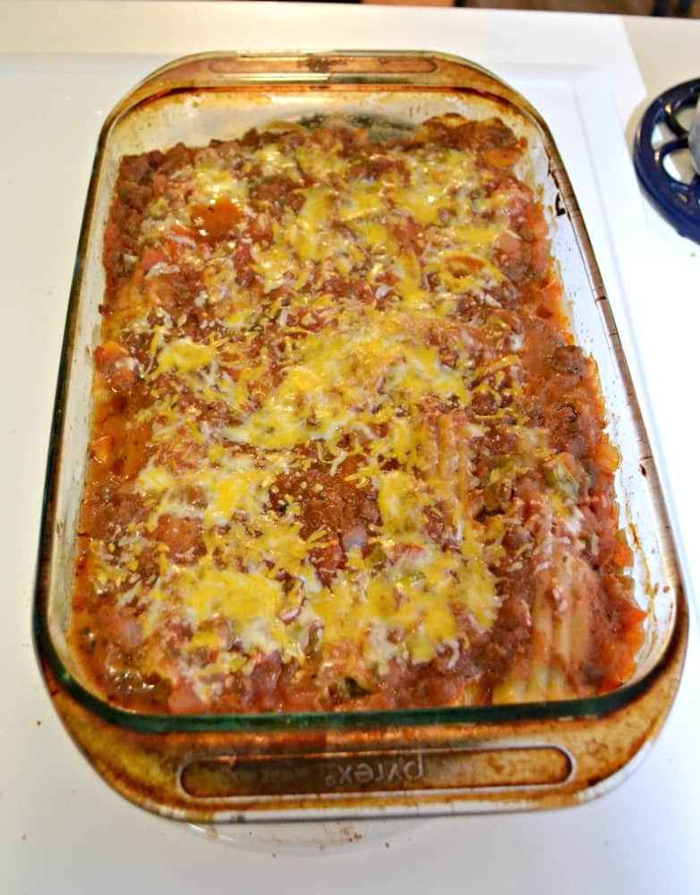 Mexican Stuffed Manicotti is a fabulous fusion of Italian and Mexican cuisines