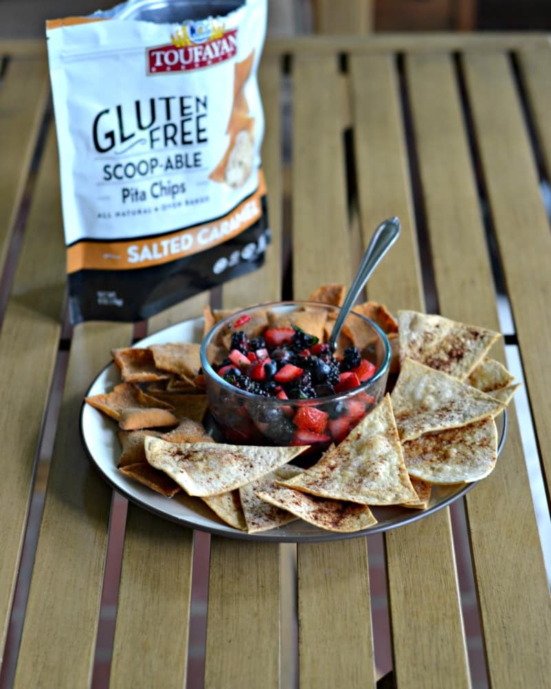Try this Triple Berry Salsa with a Mojito Twist!