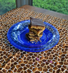 No Bake Millionaire Shortbread cookies layer a cookie crust, homemade caramel, and chocolate into one awesome cookie recipe