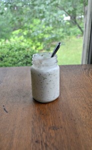 Homemade Ranch Dressing Recipe is delicious with fresh herbs and yogurt