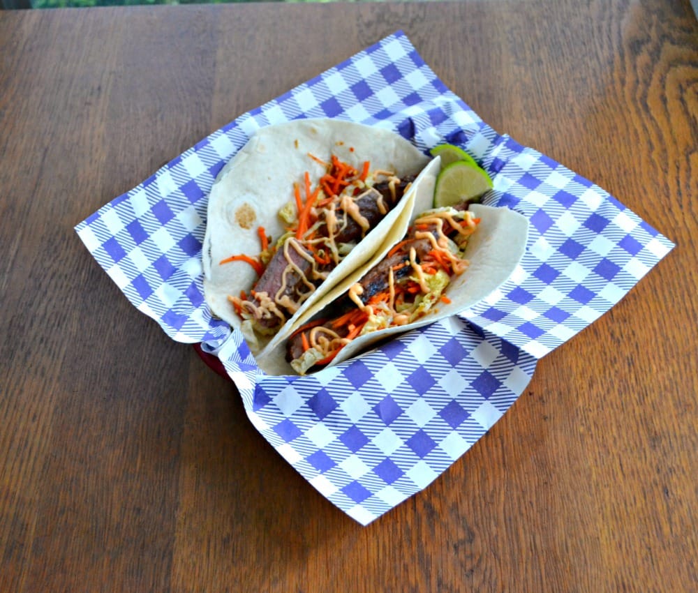 Create a great grilled meal with these Thai Beef Tacos