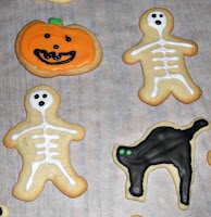 Vegan Halloween Sugar Cookies #SundaySupper
