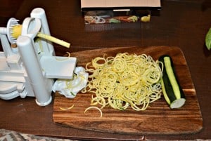 Zucchini and Squash make delicious zoodles!