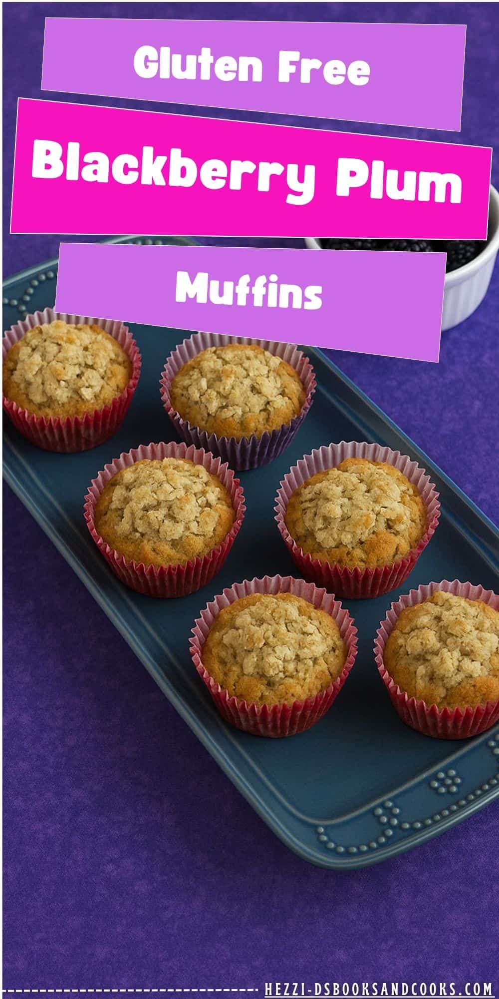 Pin Image:   Title, a platter of muffins.