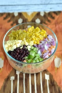 Tasty Mexican Style Pasta Salad