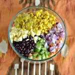Don't serve the same old pasta salad...make it new again with this Mexican Pasta salad