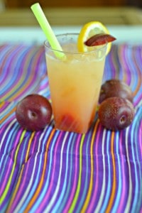 Plum Ginger Whiskey Sour is a sweet and tart beverage perfect for summer
